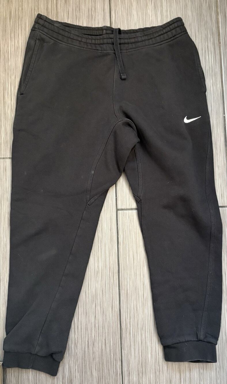 Nike Sportswear Club Fleece Joggers Mems Size Large Black